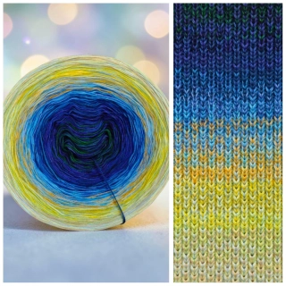 Duhové klubíčko Daisy MONET 4nitka 