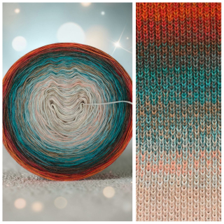 Duhové klubíčko Daisy MONET 4nitka 