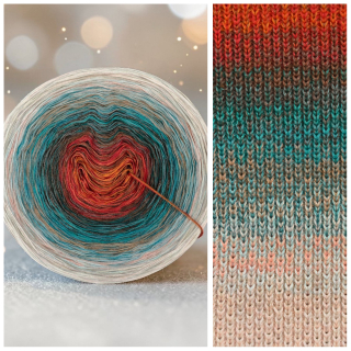 Duhové klubíčko Daisy MONET 4nitka 