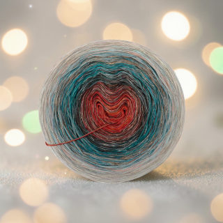 Duhové klubíčko Daisy MONET 4nitka s lurexem