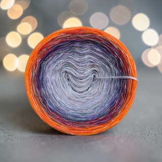 Duhové klubíčko Daisy MONET 4nitka s lurexem