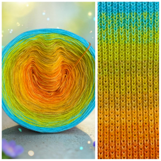 Duhové klubíčko Daisy ART