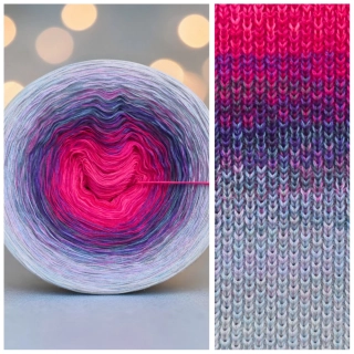 Duhové klubíčko Daisy MONET 4nitka 