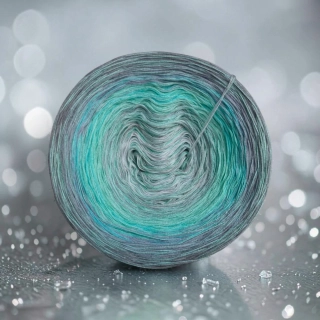 Duhové klubko Daisy GlossART 3nitka + viskóza