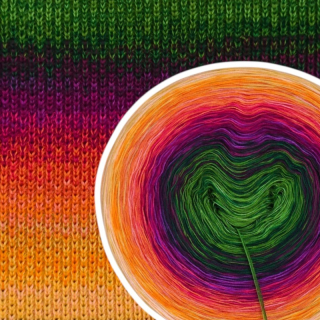 Duhové klubíčko Daisy MONET 4nitka