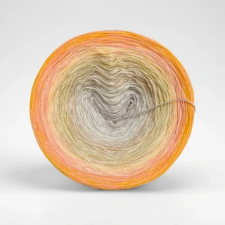 Duhové klubíčko Daisy ART: Crème brûlée