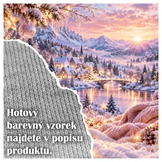 Adventní kalendář s klubíčky Daisy: Vánoční den