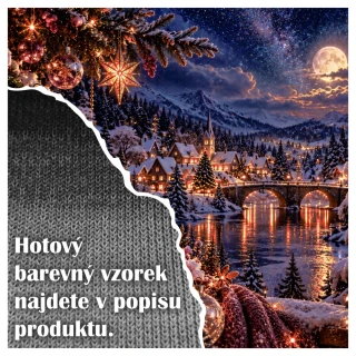 Adventní kalendář s klubíčky Daisy: Vánoční noc