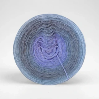 Duhové klubíčko Daisy ART: Fialkový sníh
