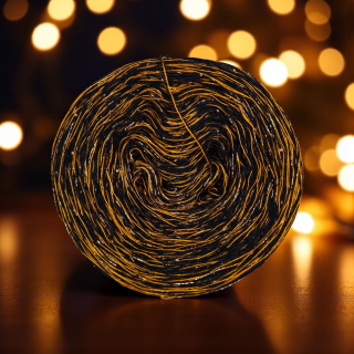 Klubíčko Daisy STAR s lurexem a flitry