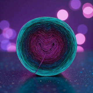 Klubíčko Daisy LunART 3 nitka + lurex