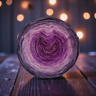 Klubíčko Daisy RainbowART 3 nitka + bavlněná duhová nitka