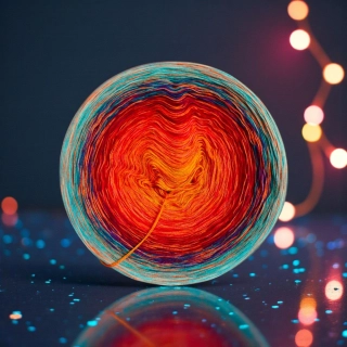 Klubíčko Daisy GlossART 3 nitka + viskóza