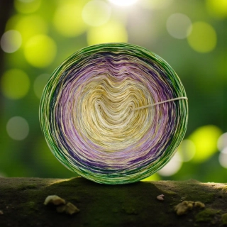 Klubíčko Daisy ART 3+3 nitka (s lurexem, viskózou a bavlnou)