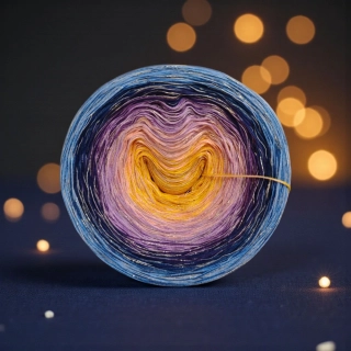 Klubíčko Daisy LunART 3 nitka + lurex