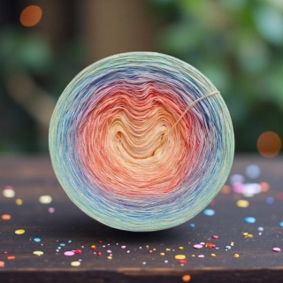 Klubíčko Daisy GlossART 3 nitka + viskóza