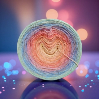 Klubíčko Daisy LunART 3 nitka + lurex