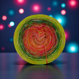 Klubíčko Daisy ART 3+3nitka (s lurexem, viskózou a bavlnou)