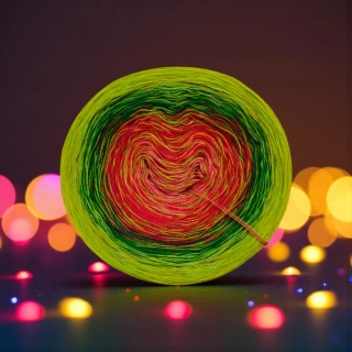 Klubíčko Daisy GlossART 3nitka + viskóza