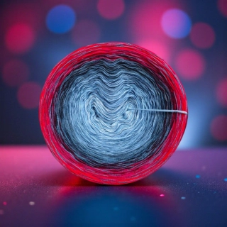 Klubíčko Daisy GlossART 3nitka + viskóza