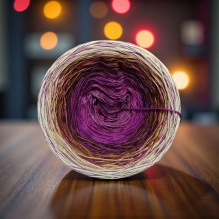 Klubíčko Daisy GlossART 3nitka + viskóza