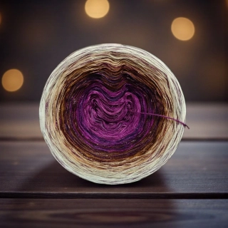 Klubíčko Daisy LunART 3nitka + lurex