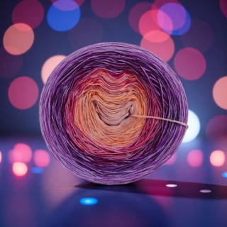 Klubíčko Daisy GlossART 3nitka + viskóza