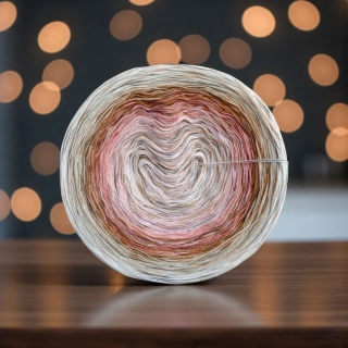 Klubíčko Daisy RainbowART 3nitka + bavlněná duhová nitka