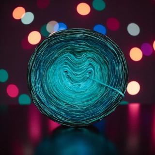 Klubíčko Daisy GlossART 3nitka + viskóza