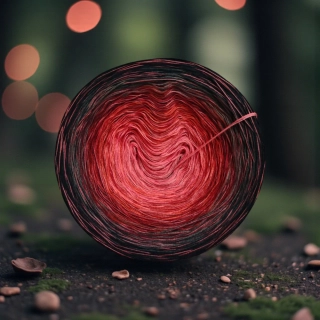 Klubíčko Daisy GlossART 3nitka + viskóza