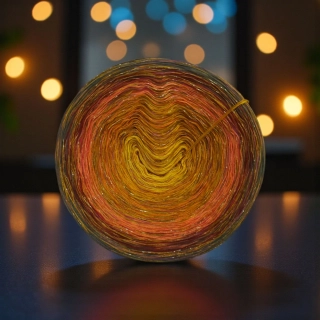 Klubíčko Daisy ART 3+3nitka (s lurexem, viskózou a bavlnou)