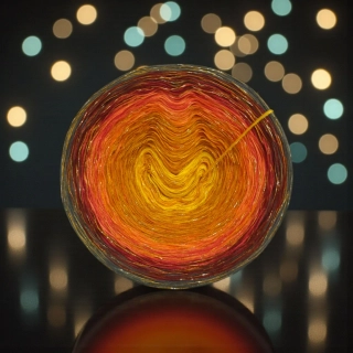 Klubíčko Daisy LunART 3nitka + lurex