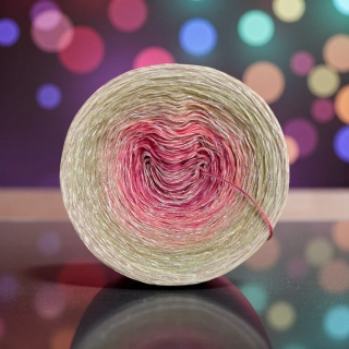 Klubíčko Daisy Star ART 3nitka + příze s flitry