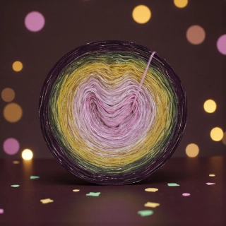 Klubíčko Daisy LunART 3nitka + lurex