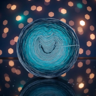 Klubíčko Daisy GlossART 3nitka + viskóza