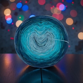 Klubíčko Daisy RainbowART 3nitka + bavlněná duhová nitka