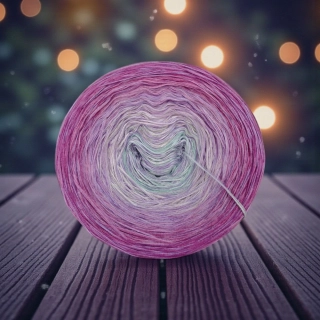 Klubíčko Daisy GlossART 3nitka + viskóza