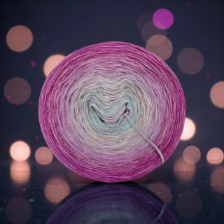 Klubíčko Daisy RainbowART 3nitka + bavlněná duhová nitka