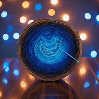 Klubíčko Daisy LunART 3nitka + lurex