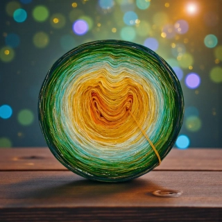 Klubíčko Daisy LunART 3nitka + lurex