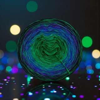 Klubíčko Daisy GlossART 3nitka + viskóza