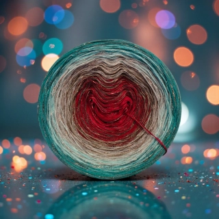 Klubíčko Daisy LunART 3nitka + lurex