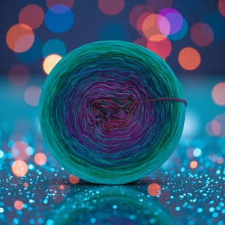 Klubíčko Daisy GlossART 3nitka + viskóza