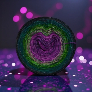 Klubíčko Daisy LunART 3nitka + lurex