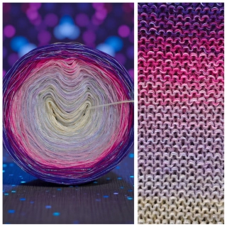 Klubíčko Daisy LunART 3nitka + lurex