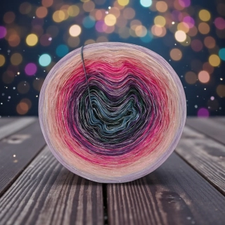 Klubíčko Daisy LunART 3nitka + lurex