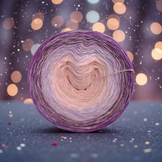 Klubíčko Daisy LunART 3nitka + lurex