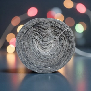 Klubíčko Daisy ART 3nitka (prodlužující se úseky) s lurexem