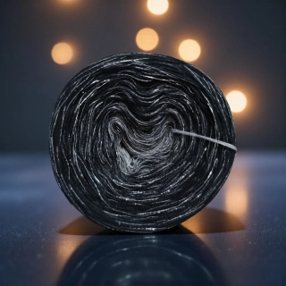Klubíčko Daisy ART 3nitka (prodlužující se úseky) s lurexem
