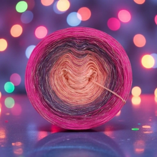 Klubíčko Daisy LunART 3nitka + lurex